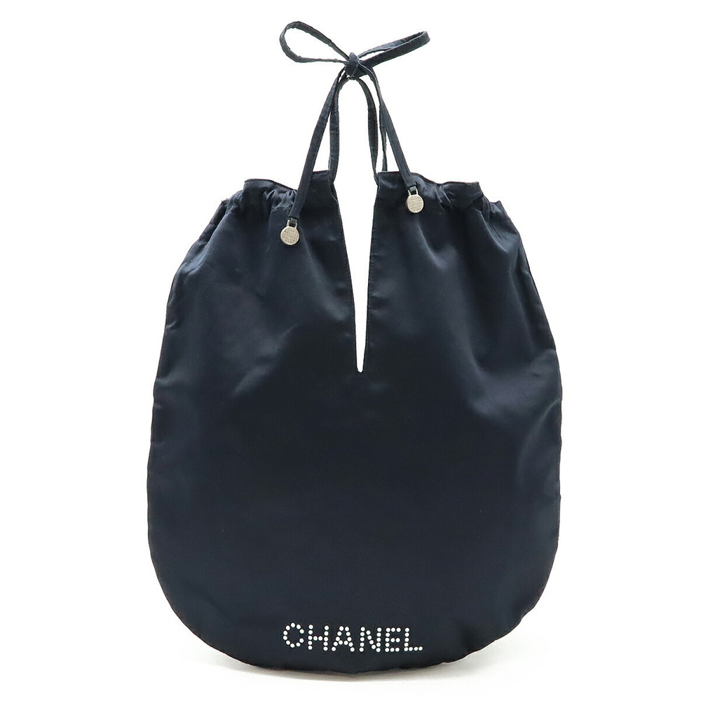 Chanel Logo Drawstring Pouch Accessory Cosmetic F… - image 1